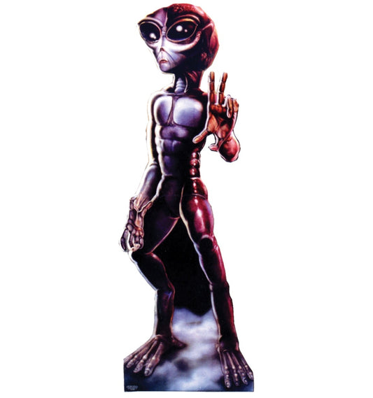 Life-size Roswell Alien Female Cardboard Cutout