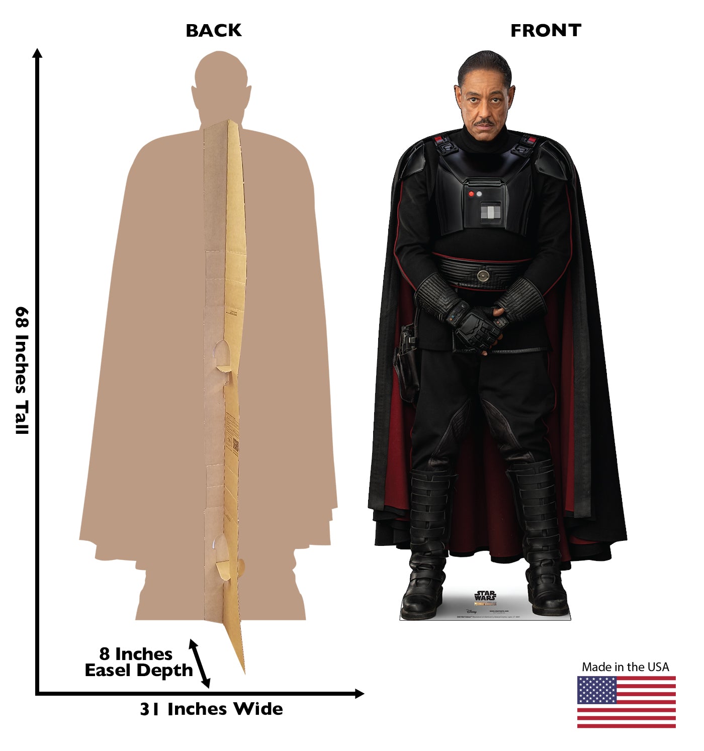 Life-Size Moff Gideon (Star Wars) Cardboard Cutout - All Cutouts