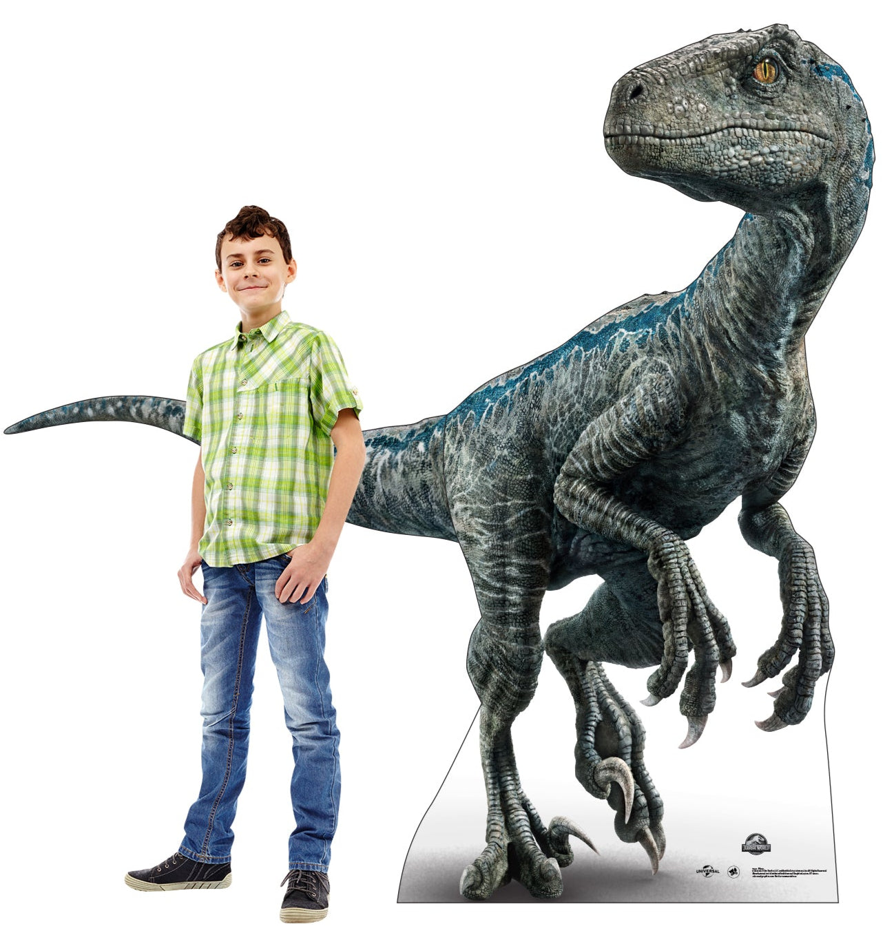Life-Size Blue (Jurassic World) Cardboard Cutout - All Cutouts