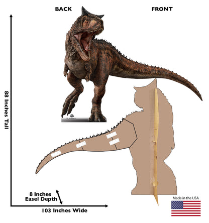 Carnotaurus (Jurassic World) Life-Size Cardboard Standee - All Cutouts