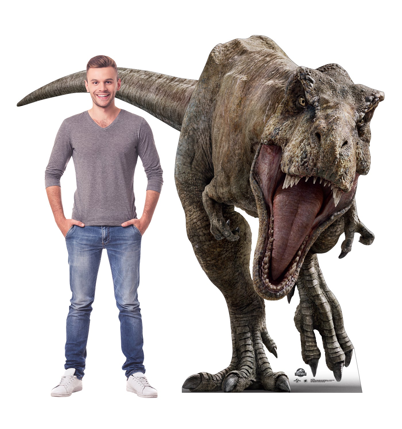 Life-Size T-Rex (Jurassic World) Cardboard Cutout - All Cutouts