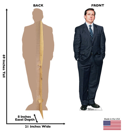 Life-Size Michael Scott Cardboard Cutout - All Cutouts