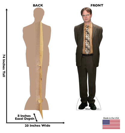 Life-Size Dwight Schrute Cardboard Cutout - All Cutouts