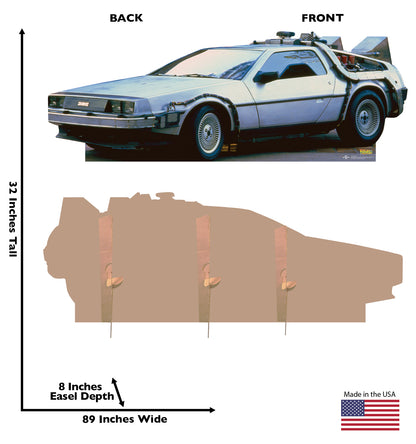 Life-Size DeLorean (Back to the Future) Cardboard Cutout - All Cutouts