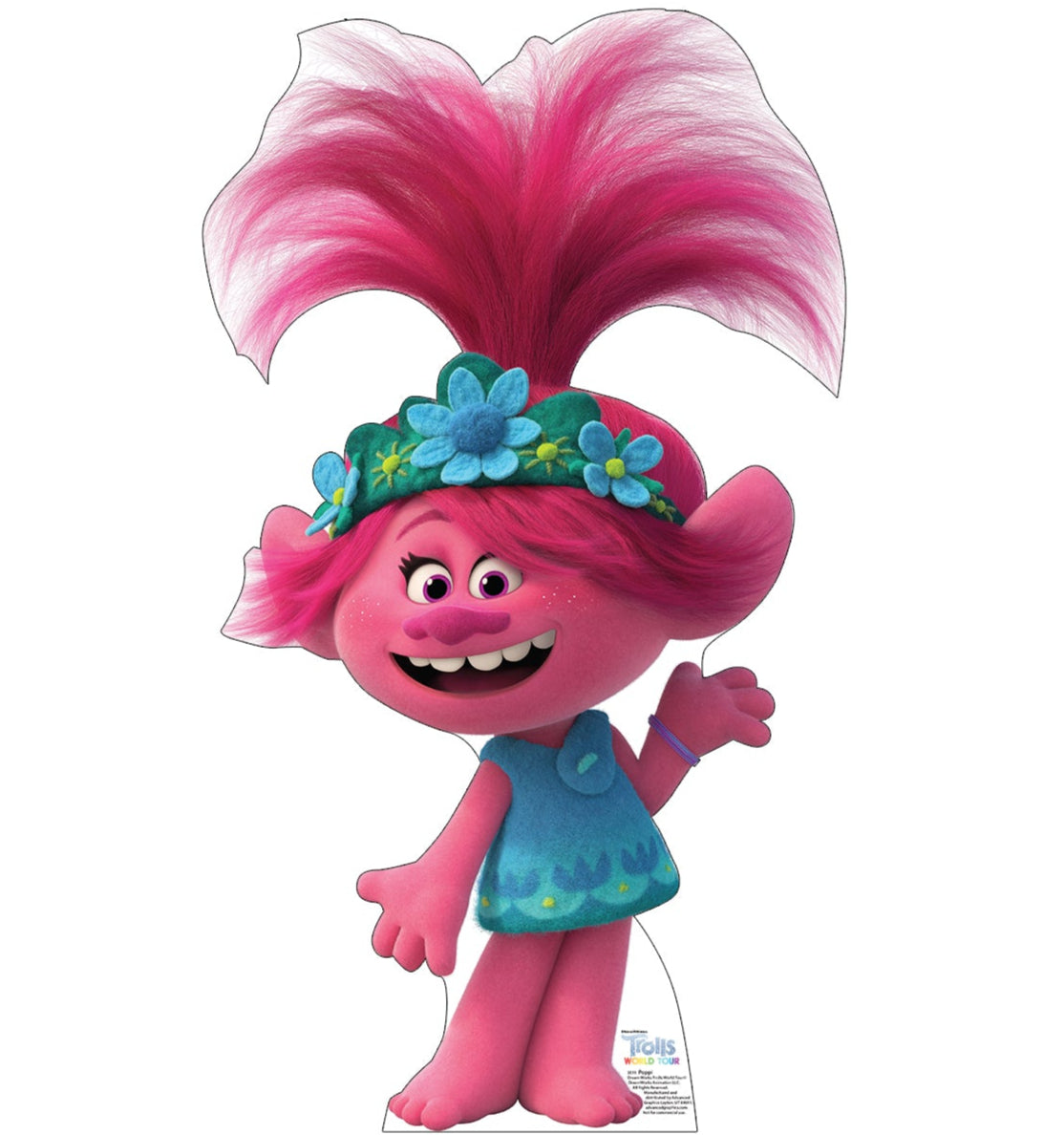 Life-Size Poppy (Trolls) Cardboard Cutout - All Cutouts
