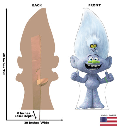 Life-Size Tiny & Guy Diamond (Trolls) Cardboard Cutout