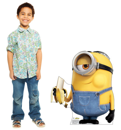 Life-Size Stuart Eating Banana Cardboard Cutout - All Cutouts