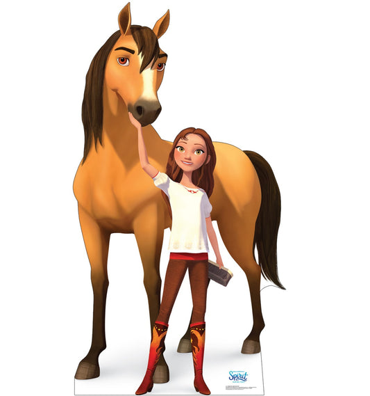 Life-Size Cardboard Cutout of Spirit and Lucky Prescott - All Cutouts