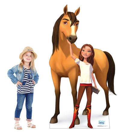 Life-Size Cardboard Cutout of Spirit and Lucky Prescott - All Cutouts