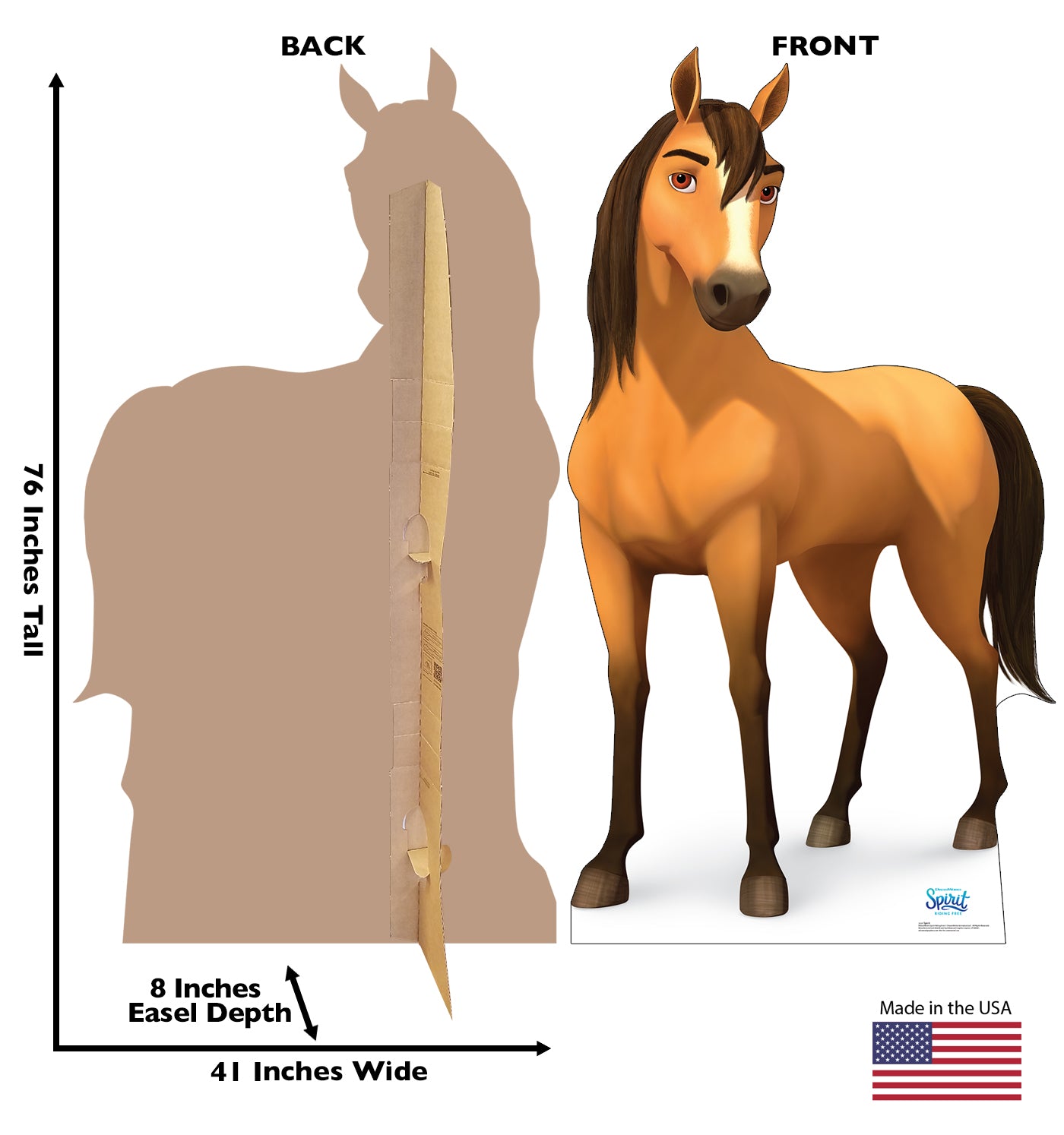 Life-Size Cardboard Standee of Spirit - All Cutouts