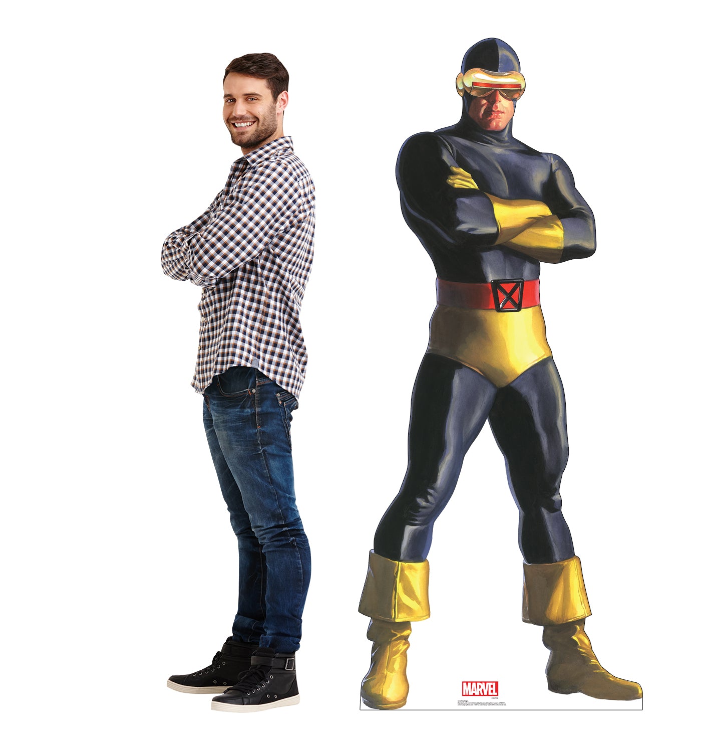 Life-Size Cardboard Standee - Cyclops (Marvel Timeless Collection) - All Cutouts