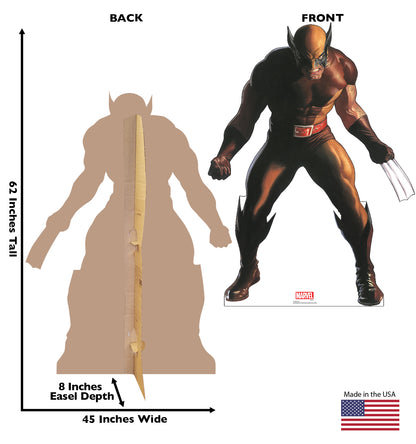 Life-Size Cardboard Cutout - Wolverine (Marvel Timeless Collection) - All Cutouts