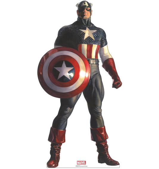 Life-Size Cardboard Cutout - Captain America (Marvel Timeless Collection) - All Cutouts
