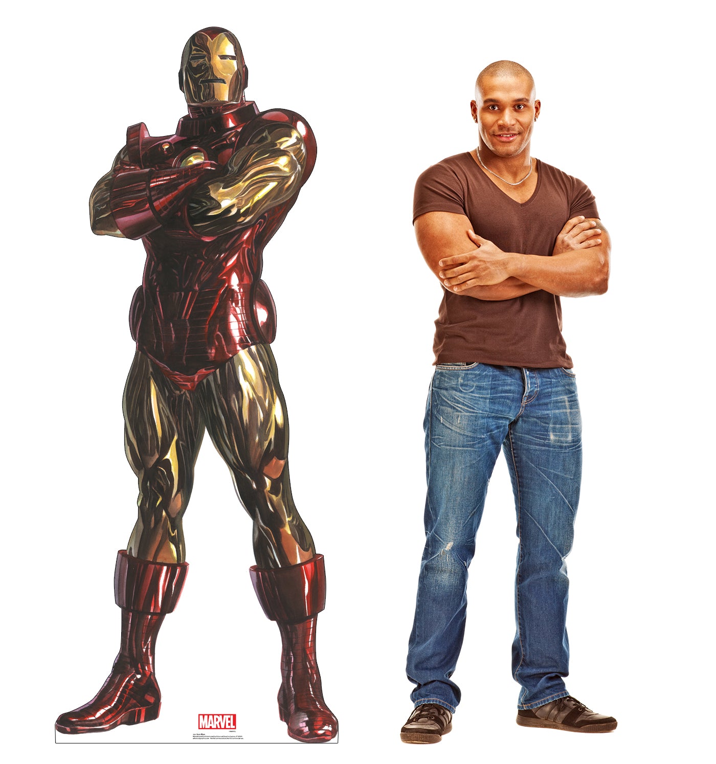 Life-Size Cardboard Standee - Iron Man (Marvel Timeless Collection) - All Cutouts