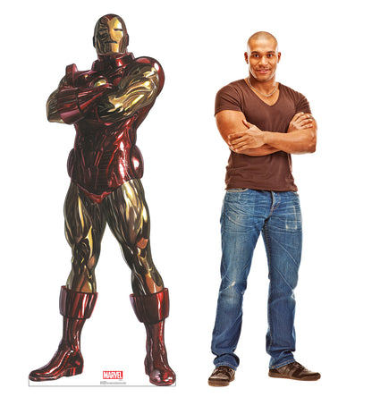Life-Size Cardboard Standee - Iron Man (Marvel Timeless Collection) - All Cutouts