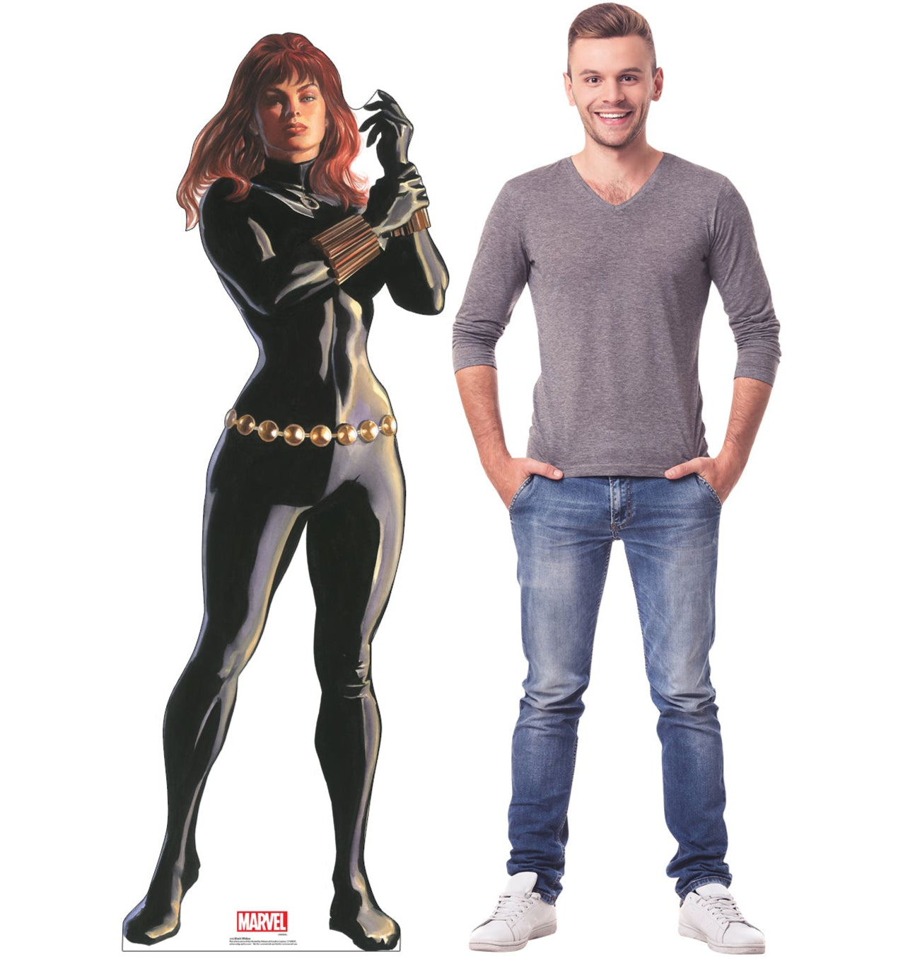 Life-Size Cardboard Standee - Black Widow (Marvel Timeless Collection) - All Cutouts