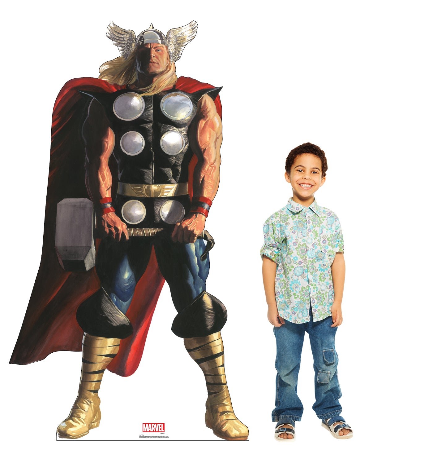 Life-Size Cardboard Standee - Thor (Marvel Timeless Collection) - All Cutouts