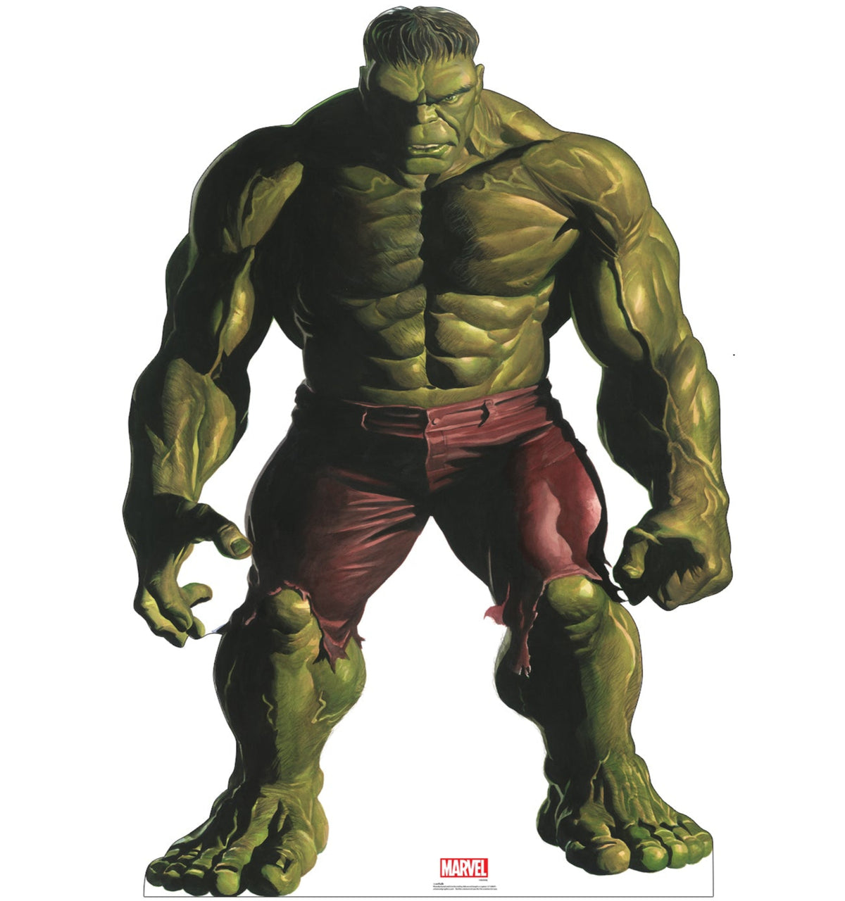 Life-Size Cardboard Standee - Hulk (Marvel Timeless Collection) - All Cutouts