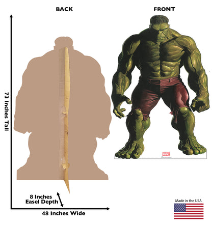 Life-Size Cardboard Standee - Hulk (Marvel Timeless Collection) - All Cutouts