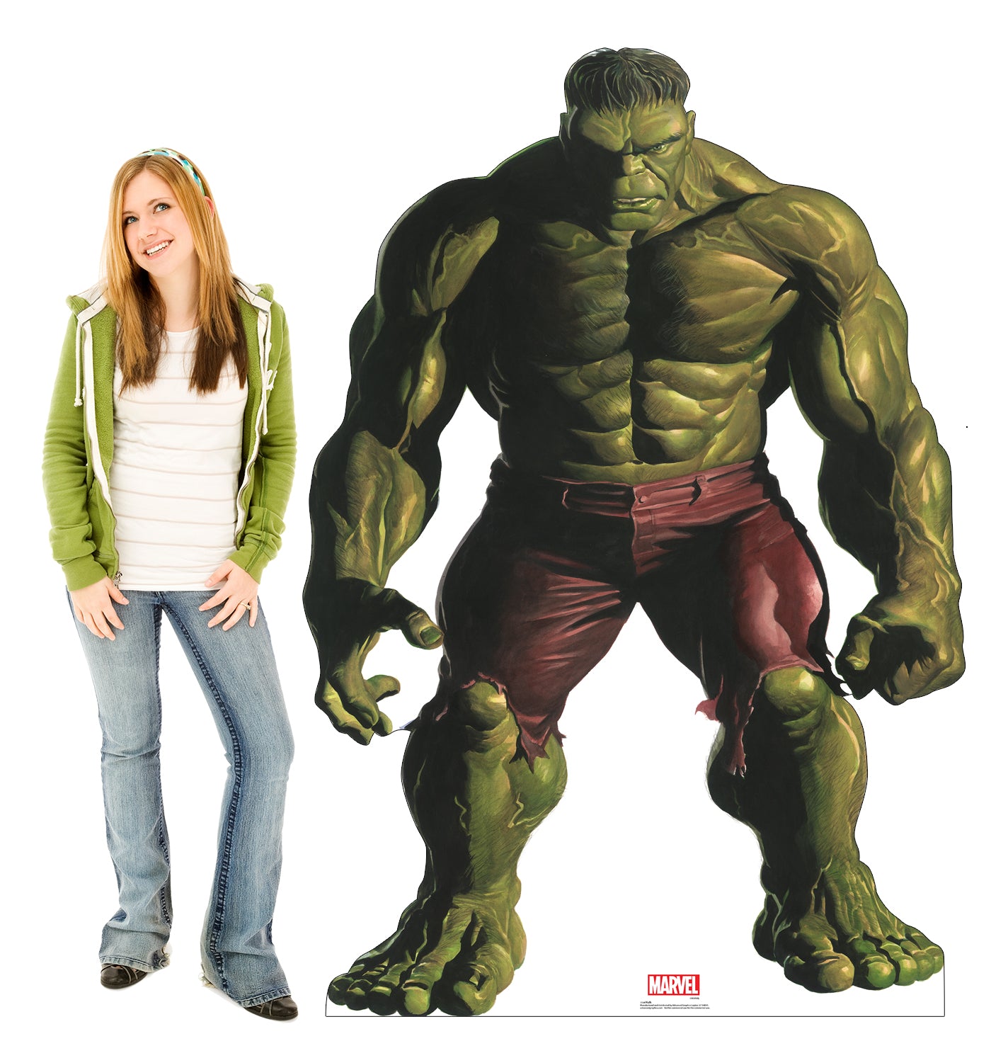 Life-Size Cardboard Standee - Hulk (Marvel Timeless Collection) - All Cutouts