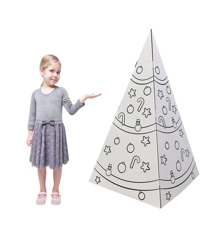 Life-Size CYO 3D Standup Christmas Tree Cardboard Cutout - All Cutouts