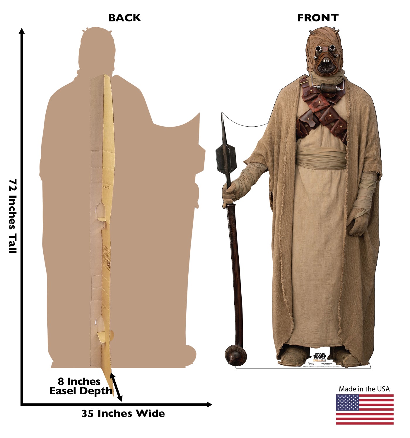 Tusken Raider (Star Wars: The Mandalorian) - All Cutouts