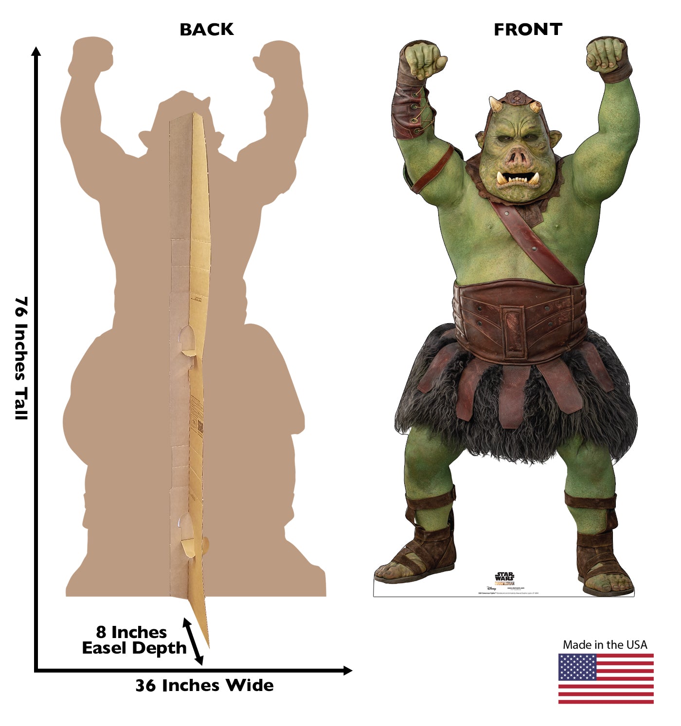 Gamorrean Fighter (Star Wars: The Mandalorian) - All Cutouts