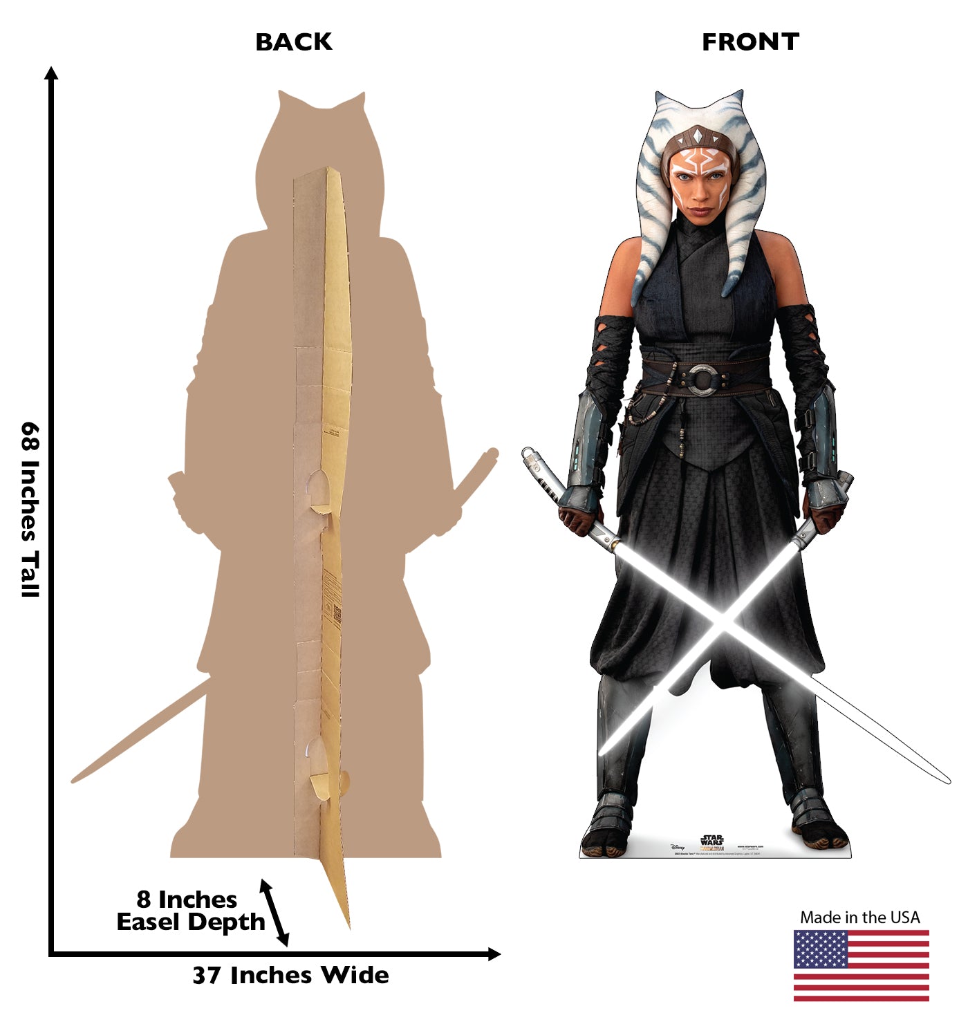 Life-Size Ahsoka Tano Cardboard Cutout - All Cutouts