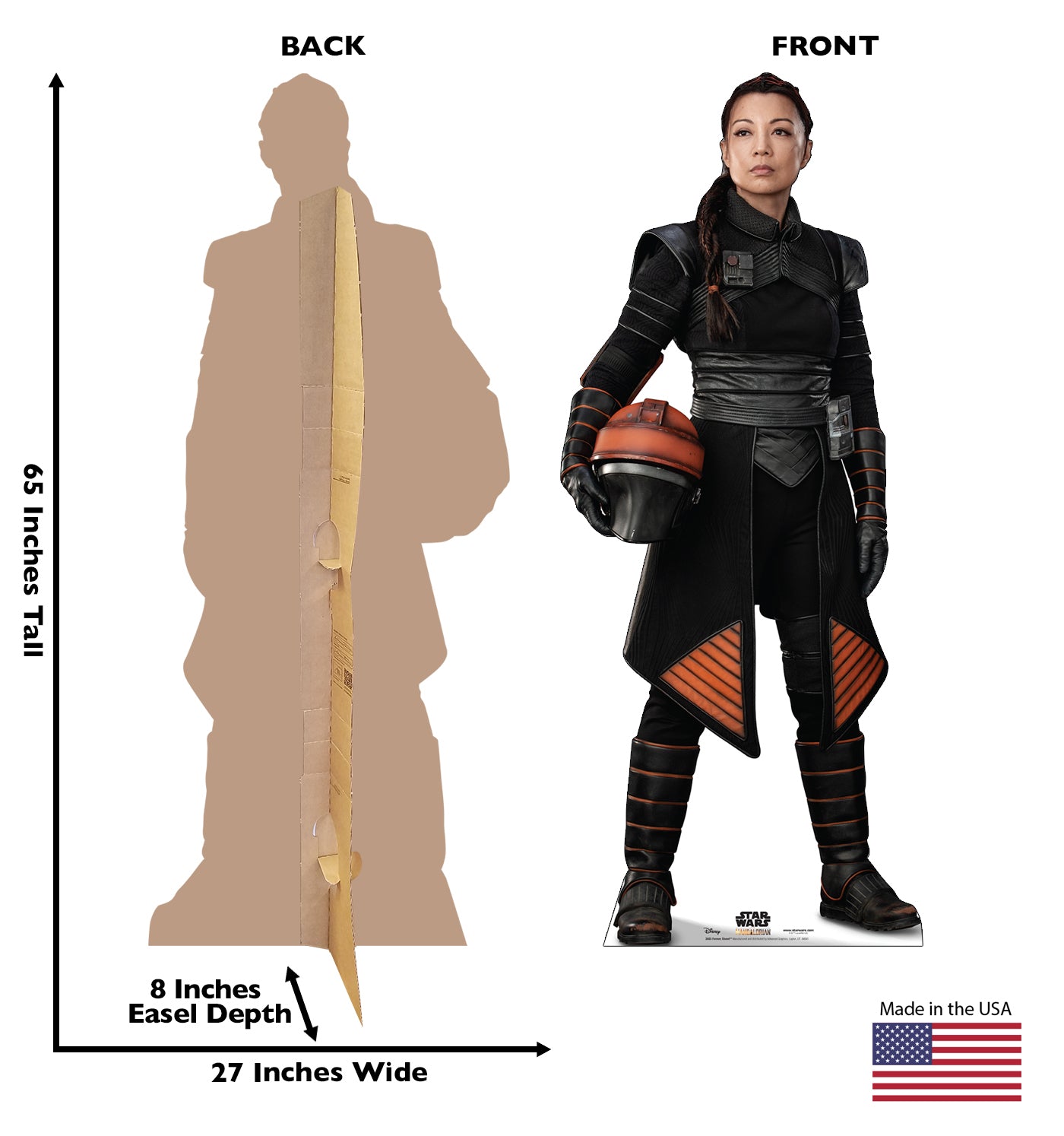 Life-Size Fennec Shand Cardboard Cutout – Star Wars: The Mandalorian - All Cutouts