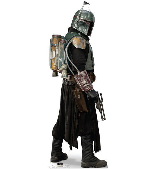 Life-Size Boba Fett Armor Cardboard Cutout – Star Wars: The Mandalorian - All Cutouts