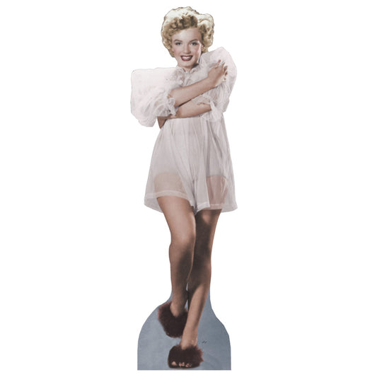 Life-size Marilyn-Nightie Cardboard Cutout - All Cutouts