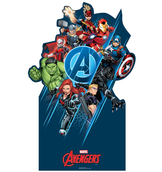 Life-Size Avengers Classic Group Cardboard Standee - All Cutouts
