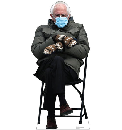 Life-Size Bernie Sanders Meme Cardboard Cutout - All Cutouts
