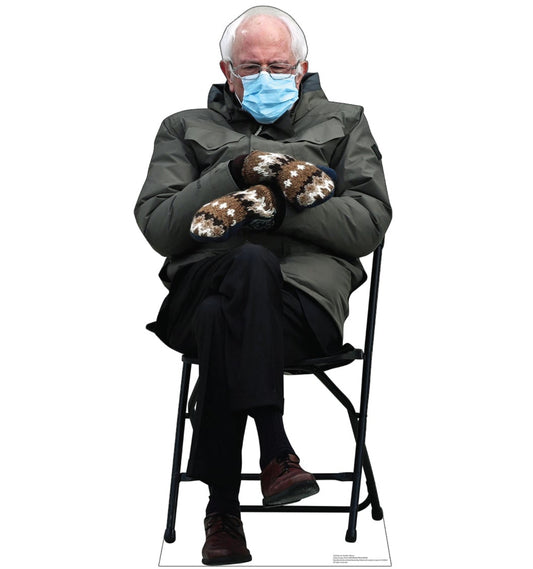 Life-Size Bernie Sanders Meme Cardboard Cutout - All Cutouts