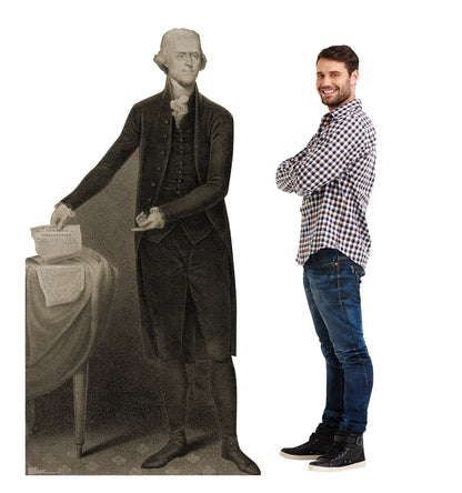 Life-Size Thomas Jefferson Cardboard Cutout - All Cutouts