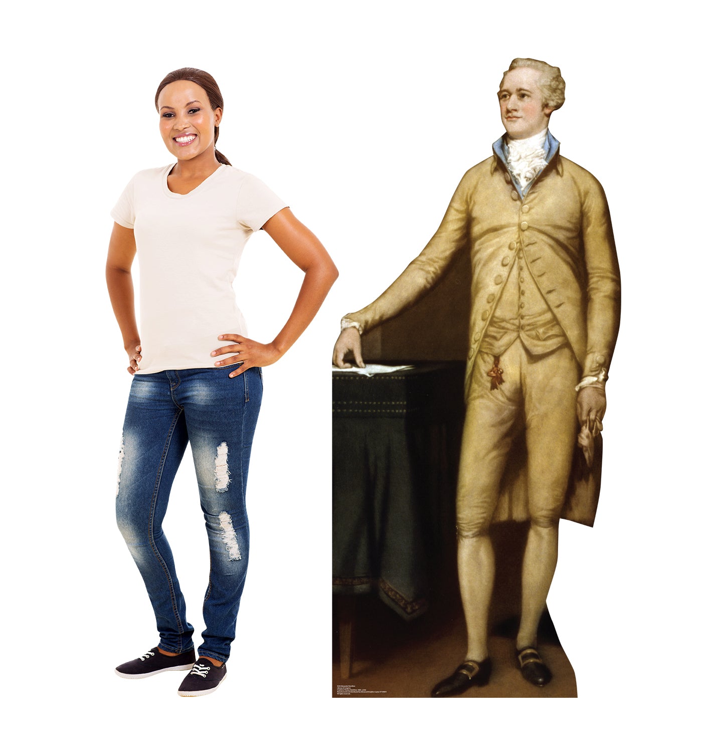 Life-Size Alexander Hamilton Cardboard Cutout - All Cutouts