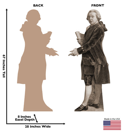 Life-Size John Adams Cardboard Cutout - All Cutouts