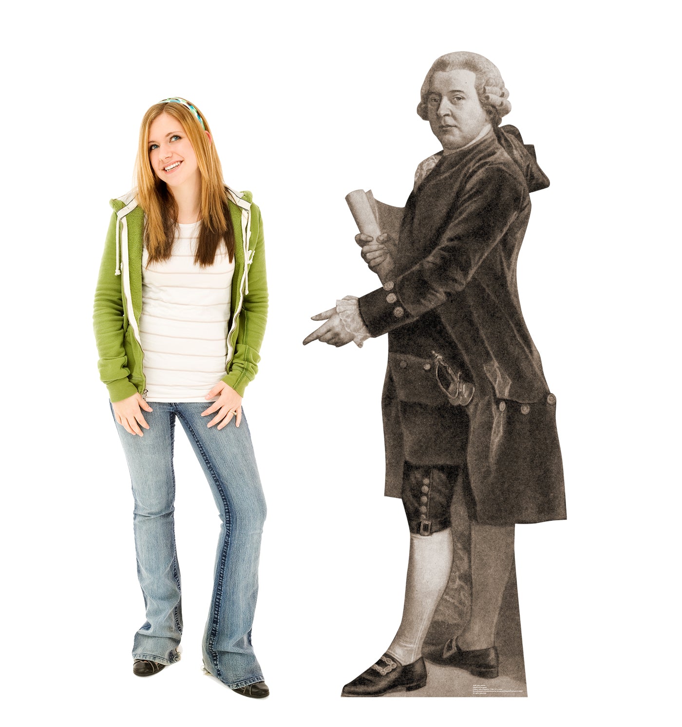 Life-Size John Adams Cardboard Cutout - All Cutouts