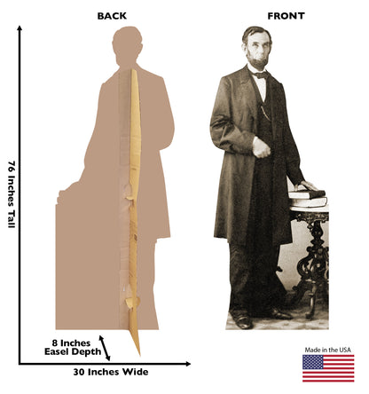 Life-Size Abraham Lincoln Cardboard Cutout - All Cutouts