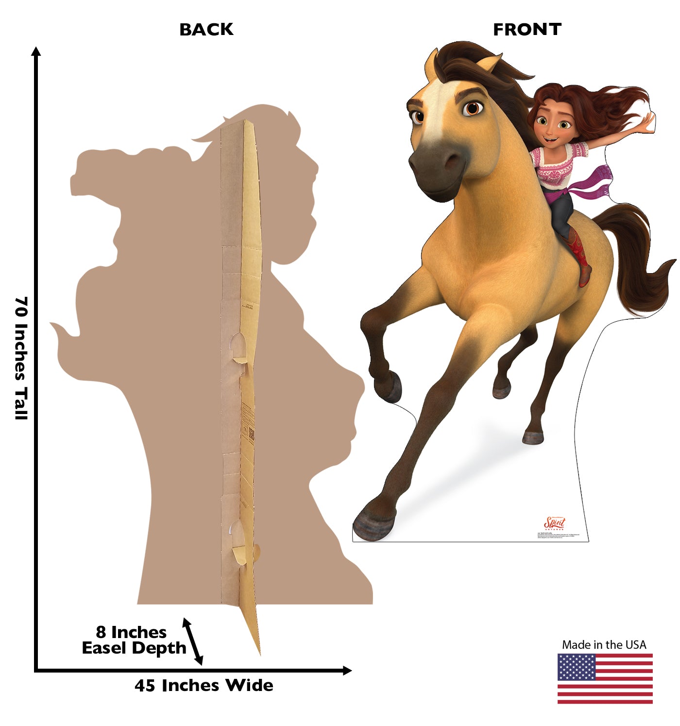 Life-Size Spirit and Lucky Cardboard Cutout - All Cutouts