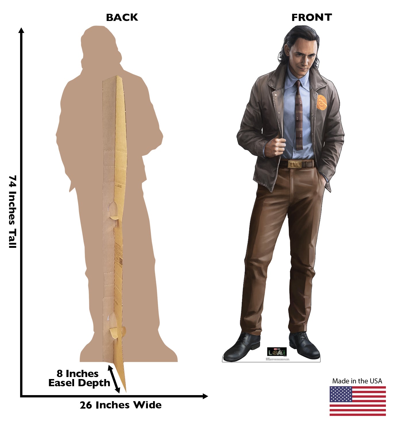 Life-Size Loki Cardboard Cutout - All Cutouts