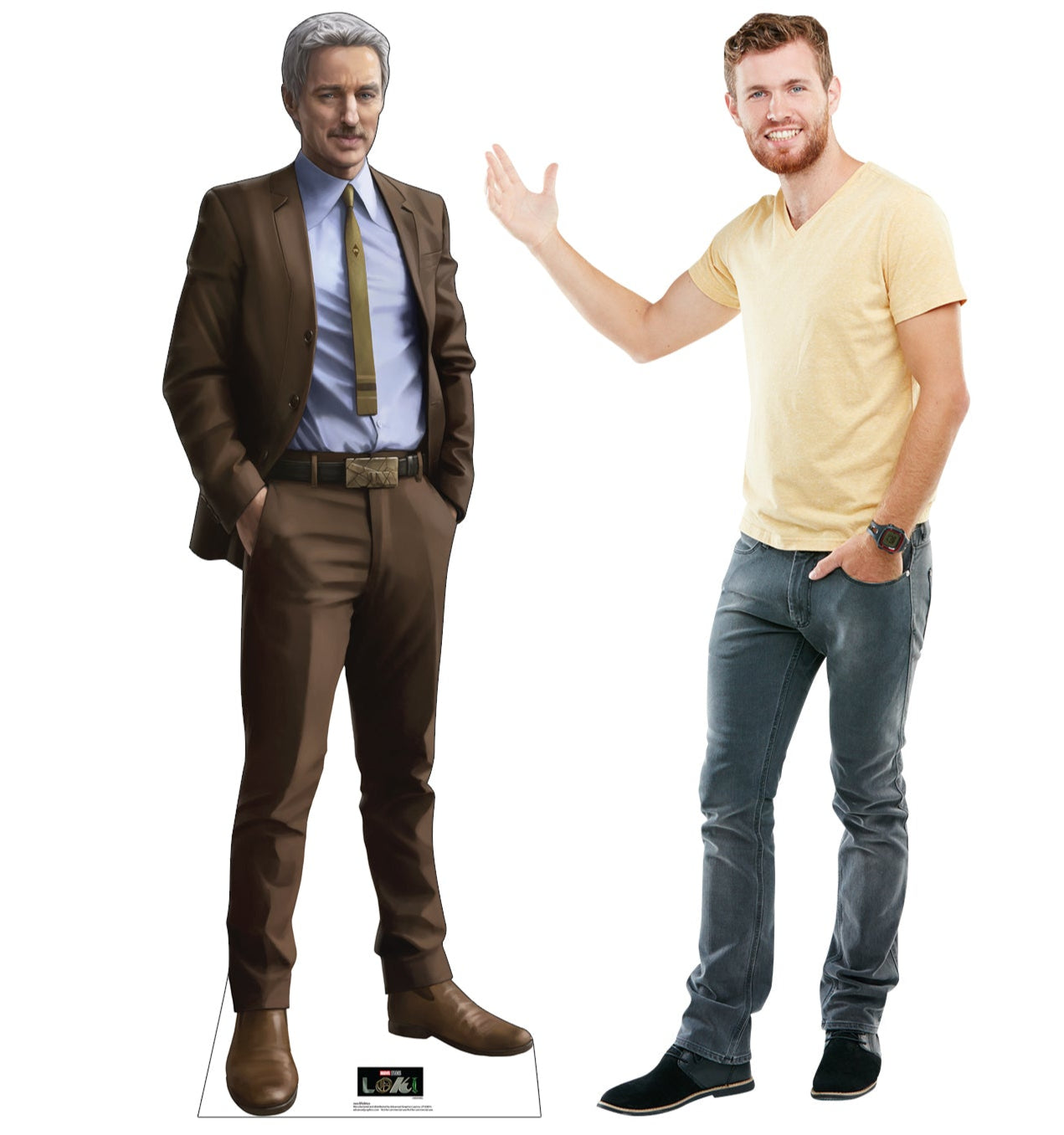Life-Size Mobius Cardboard Cutout – Loki - All Cutouts