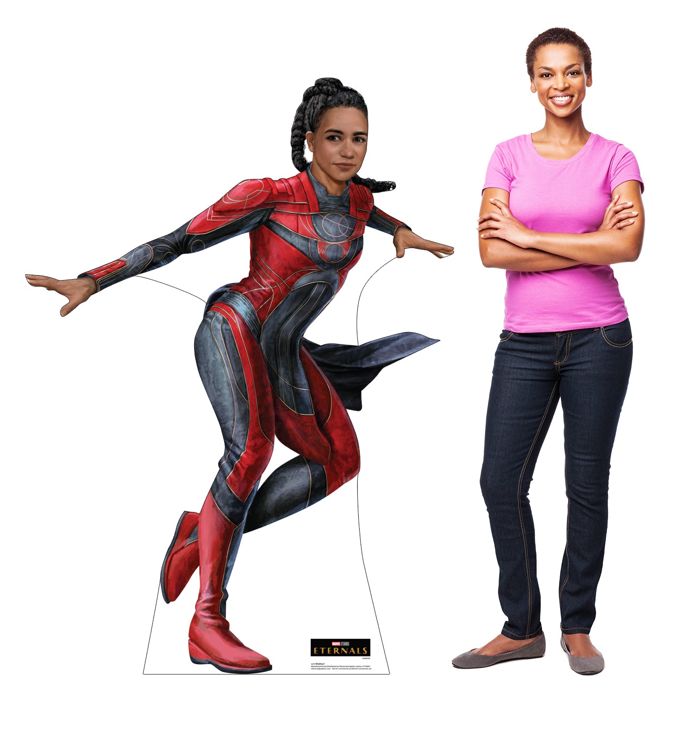 Life-Size Makkari Action Pose Cardboard Cutout - All Cutouts