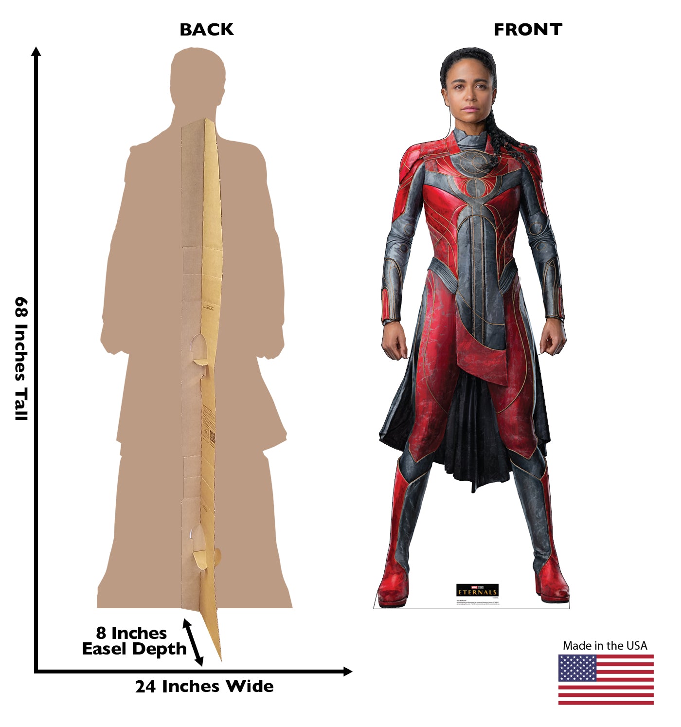 Life-Size Makkari Cardboard Cutout - All Cutouts