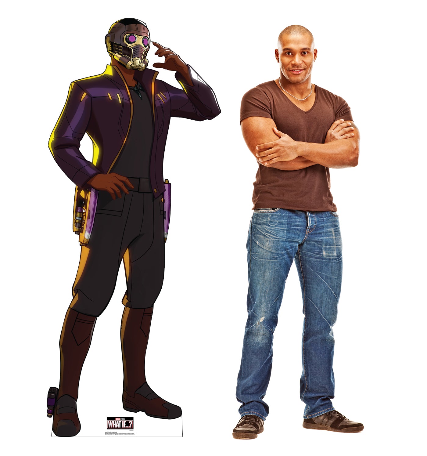 Life-Size T'Challa Star-Lord Cardboard Cutout - All Cutouts