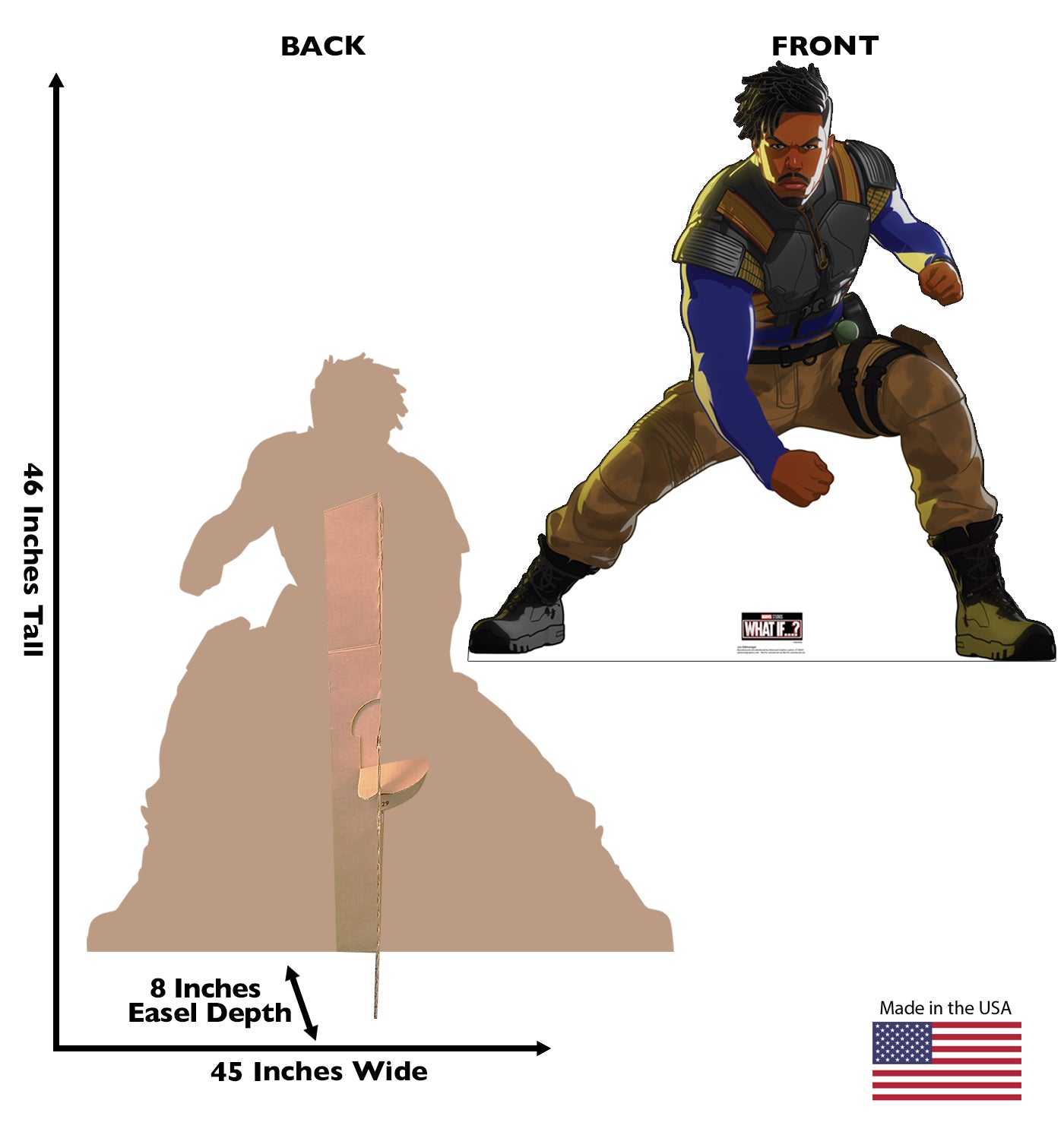 Life-Size Killmonger Cardboard Cutout - All Cutouts