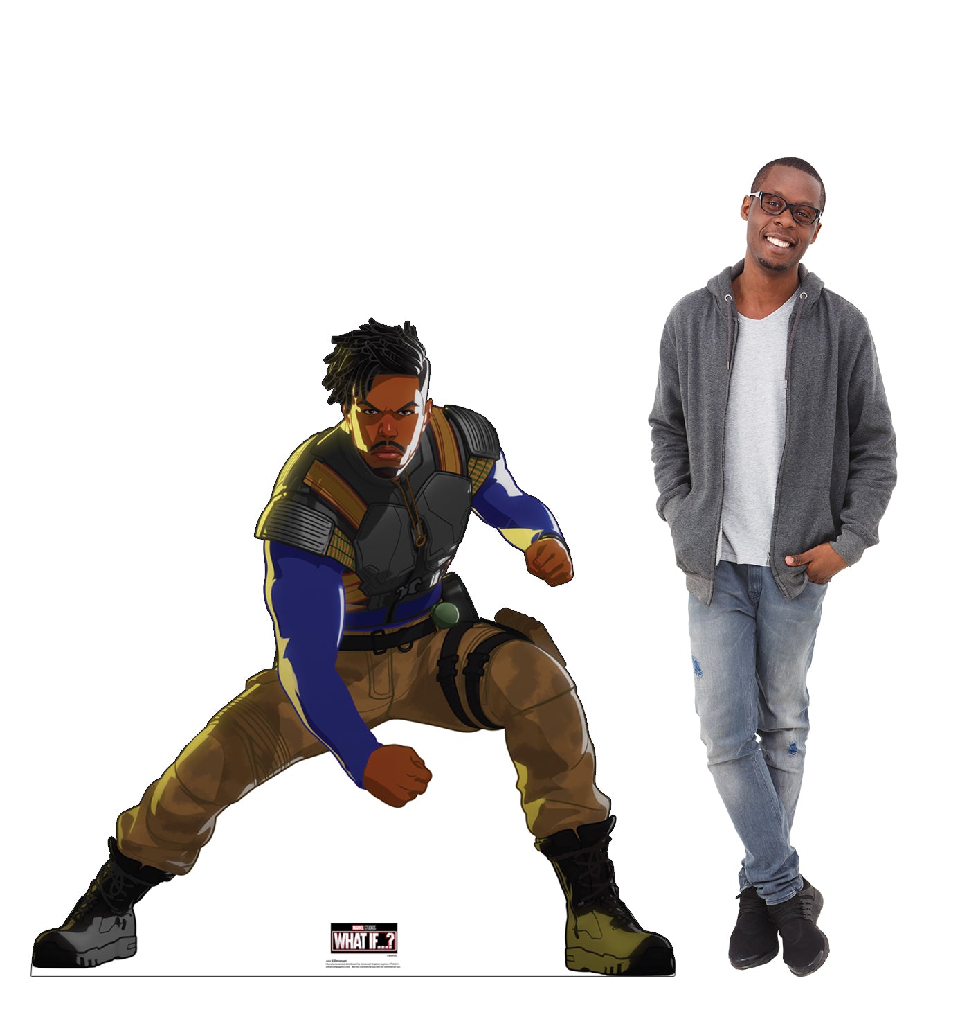 Life-Size Killmonger Cardboard Cutout - All Cutouts