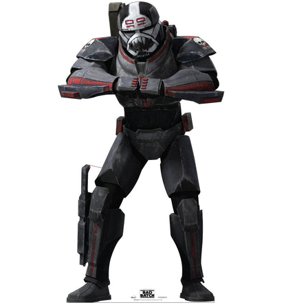 Life-Size Wrecker Cardboard Cutout – The Bad Batch - All Cutouts