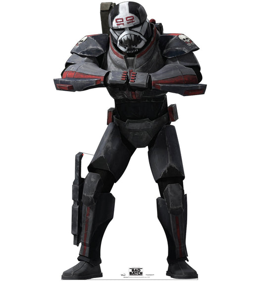 Life-Size Wrecker Cardboard Cutout – The Bad Batch - All Cutouts
