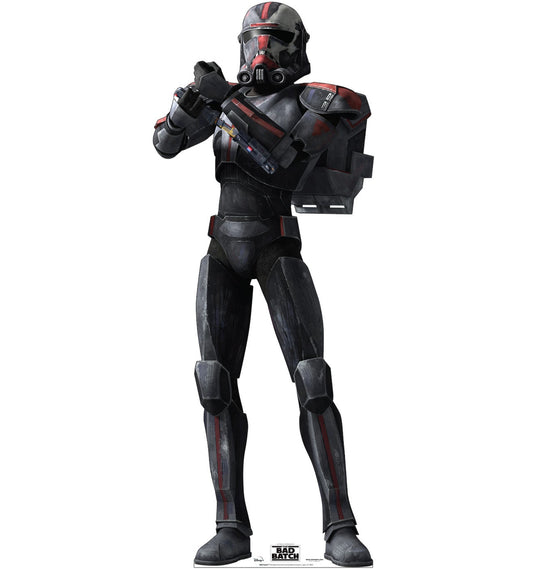 Life-Size Hunter Cardboard Cutout – The Bad Batch - All Cutouts